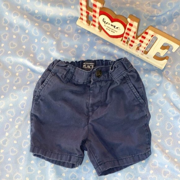 18-24 Month Children's Place Blue Shorts - Picture 2 of 4